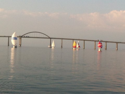 Stemningsbillede fra onsdagssejlads